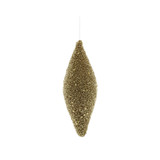 Glitter Drop Hanging Decoration - Gold (18cm) Glitter Drop Hanging Decoration - Gold (18cm)