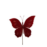 Large Red Velvet Butterfly (30cm) Large Red Velvet Butterfly (30cm)