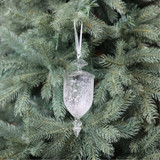 White Glass Lantern Finial (21cm) White Glass Lantern Finial (21cm)