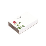 Pack of 25 Small Red Rose Love You Cards Pack of 25 Small Red Rose Love You Cards