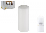 Unscented Pillar Candle (15cm) 