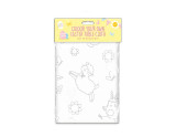 Colour Your Own Easter Table Cloth