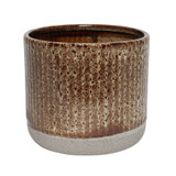 Brown Two-Tone Pot (17cm) Brown Two-Tone Pot (17cm)
