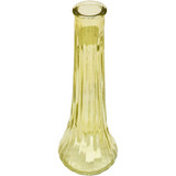 Yellow Ashley Bud Glass Vase (21cm)