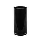 Cylinder Vase - Black Gloss - H20x10cm Cylinder Vase - Black Gloss - H20x10cm