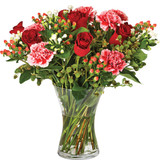 Classic Hand Tied Glass Vase