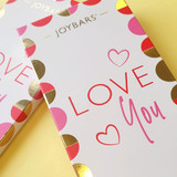 Joypots Joybar - Milk Chocolate Love You Message Bar (80g)