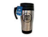 Fathers Day Metal Travel Flask (Assorted Designs)