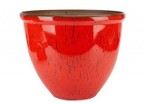 Red Ceramic Look Planter (40cm) Red Ceramic Look Planter (40cm)