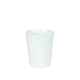 Hortus Vienna Glossy White Ceramic Pot (12cm) Hortus Vienna Glossy White Ceramic Pot (12cm)