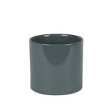 Hortus Glossy Grey Ceramic Pot (13cm) Hortus Glossy Grey Ceramic Pot (13cm)