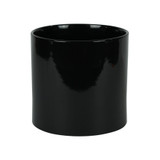 Hortus Sofia Glossy Black Ceramic Pot (17cm) Hortus Sofia Glossy Black Ceramic Pot (17cm)