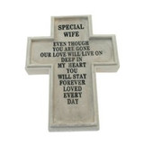 Special Wife Memorial Cross
