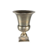 Antique Gold Poseidon Urn (31.5 x 24cm) Antique Gold Poseidon Urn (31.5 x 24cm)
