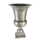 Antique Silver Poseidon Urn (43 x 29.5cm) Antique Silver Poseidon Urn (43 x 29.5cm)
