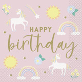 Dainty Unicorn Napkins (Pack of 16) (Assorted Designs) Dainty Unicorn Napkins (Pack of 16) (Assorted Designs)