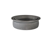 Grey Creation Legacy Metal Planters (Set of 3) Grey Creation Legacy Metal Planters (Set of 3)