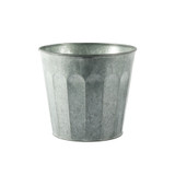 White Wash Embossed Zinc Tin (20cm) White Wash Embossed Zinc Tin (20cm)