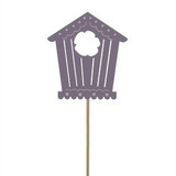 Lilac Birdhouse Bloomy (Pack of 10)