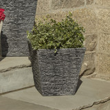 Pewter Slate Effect Planter (33cm)