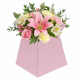 Pearlised Dusky Pink Living Vase (Pack of 30)