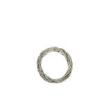 Grey Unpeeled Willow Ring with White Wash (20cm) Grey Unpeeled Willow Ring with White Wash (20cm)