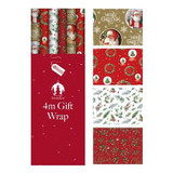 Traditional Christmas Gift Wrap (4m) (Assorted Designs) Traditional Christmas Gift Wrap (4m) (Assorted Designs)