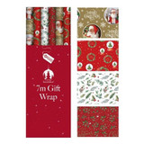 Traditional Christmas Gift Wrap (7m) (Assorted Designs) Traditional Christmas Gift Wrap (7m) (Assorted Designs)