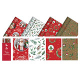 Traditional Christmas Gift Wrap (7m) (Assorted Designs)