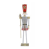 Christmas Metal Soldier with Sceptre (92cm) Christmas Metal Soldier with Sceptre (92cm)