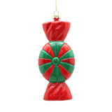 Red & Green Striped Candy Sweet Hanging Ornament (13cm) Red & Green Striped Candy Sweet Hanging Ornament (13cm)
