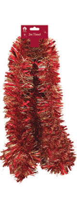 Red and Gold Chunky Tinsel (2m) Red and Gold Chunky Tinsel (2m)