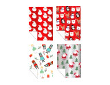 Cute Christmas Foil Wrapping Paper (3m) (Assorted Designs) Cute Christmas Foil Wrapping Paper (3m) (Assorted Designs)