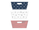 Christmas Foiled Hamper Tray (30cm) (Assorted Designs) Christmas Foiled Hamper Tray (30cm) (Assorted Designs)