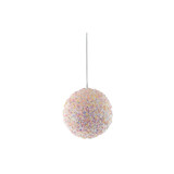 Pink Pastel Sparkle Bauble (10cm) Pink Pastel Sparkle Bauble (10cm)