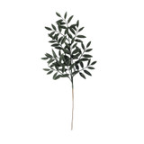 Dark Green Glitter Leaf Spray (60cm) Dark Green Glitter Leaf Spray (60cm)