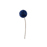 Blue Glitter/Tinsel Ball Pick (20cm) Blue Glitter/Tinsel Ball Pick (20cm)