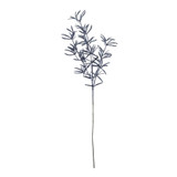 Midnight Blue Glitter Coral Spray (77cm) Midnight Blue Glitter Coral Spray (77cm)