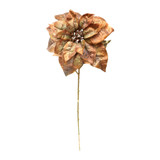 Golden Brown Poinsettia Stem (50cm) Golden Brown Poinsettia Stem (50cm)