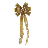 Metallic Gold Bow (Dia 29cm)