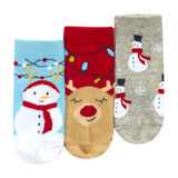 Babies Christmas Design Socks (3 Pairs) (Assorted Designs) Babies Christmas Design Socks (3 Pairs) (Assorted Designs)