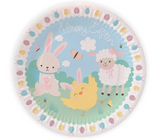 Easter Printed Paper Plates 10pk