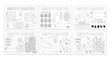 Easter Colour In Your Own Placemat 6pk