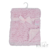 Lavender Pink Fluffy Fleece Wrap