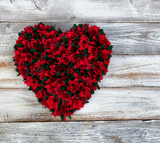 Oasis Foam Heart 12 inch