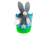 Easter Pom Pom Bunny Basket (Assorted)
