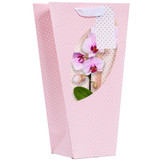 Pink Polka Orchid Bag (Medium)