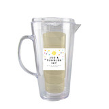 Summer Jug & 4 Tumbler Set (Assorted)