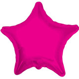 Hot Pink Star Balloon