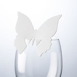 White Butterfly Place Card Holder White Butterfly Place Card Holder